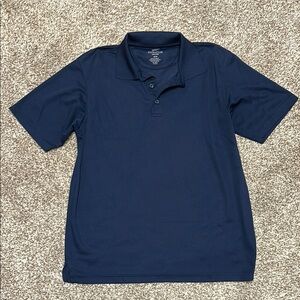 Blue Polo Shirt Classic Design